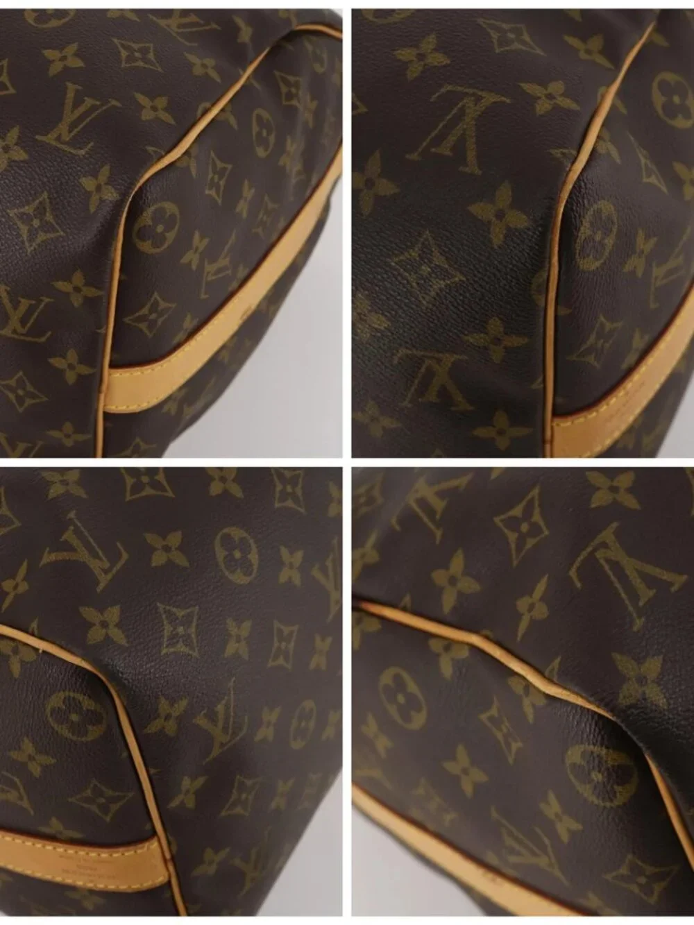 LOUIS VUITTON Monogram Keepall Bandouliere 45 Boston Bag M41418 LV Auth 187418A